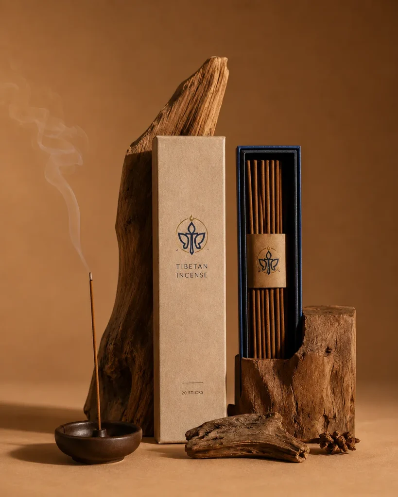 Natural Woody Tibetan Incense Sticks