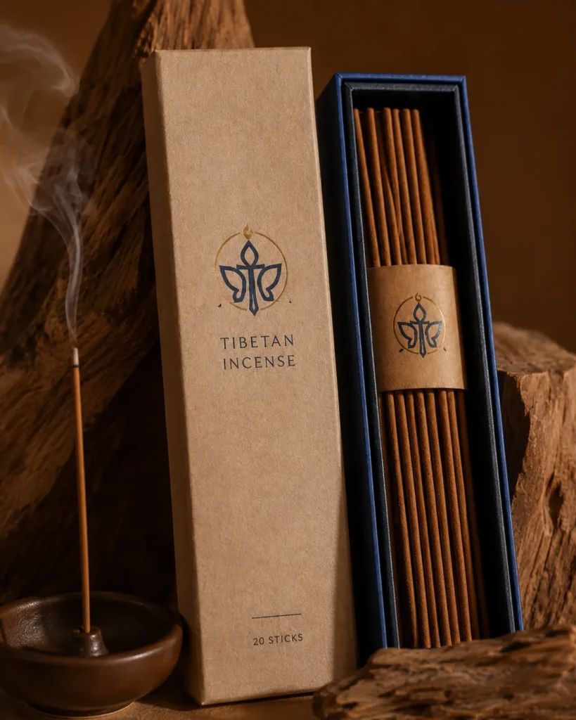 Natural Woody Tibetan Incense Sticks